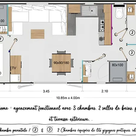 Mobil Cosy A Contis Proche Et Nature