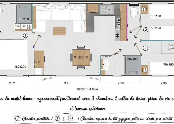 Mobil Cosy A Contis Proche Et Nature